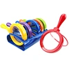 Jumbo Magnifying Glass Set - 6 Vibrant Colors with Acrylic Base for Enhanced Exploration